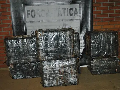 Goiano é preso com cerca de 400 quilos de maconha em Dourados