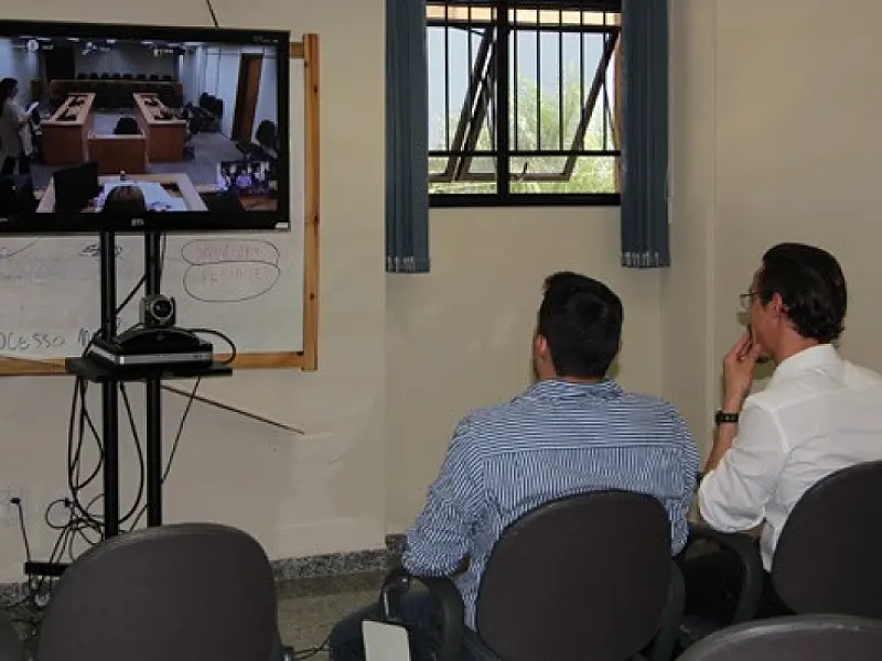 MS realiza primeira audiência por videoconferência com outro estado