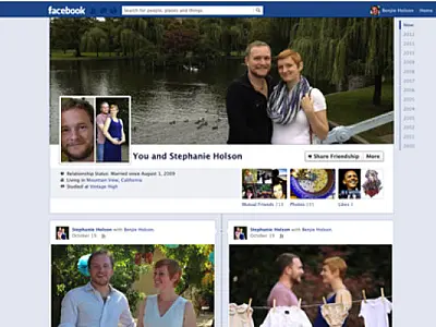 Facebook cria timeline especial para casais