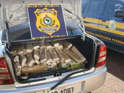 Traficante foge da PRF, se envolve em acidente e acaba preso