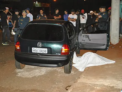 Homem é executado com quatro tiros na cidade de Dourados