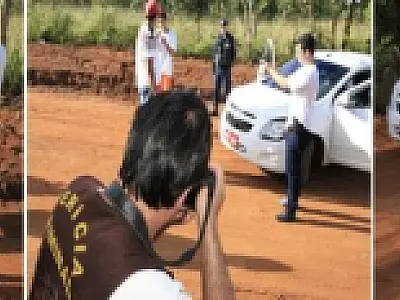 Frieza e mentiras marcaram reconstituição do crime de taxista em Coxim