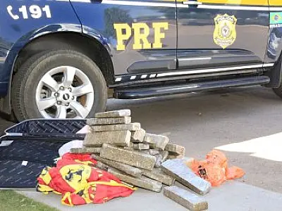 Servente de pedreiro é preso com maconha na BR-163