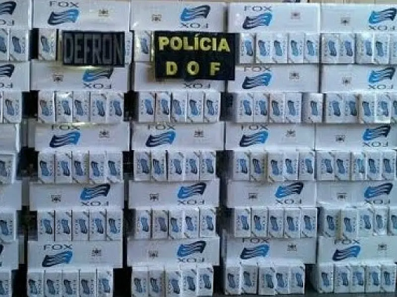 Contrabando avaliado em R$ 57 mil é apreendido em ação conjunta