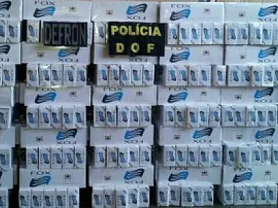 Contrabando avaliado em R$ 57 mil é apreendido em ação conjunta
