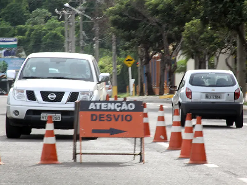 Obras na Afonso Pena avançam neste final de semana