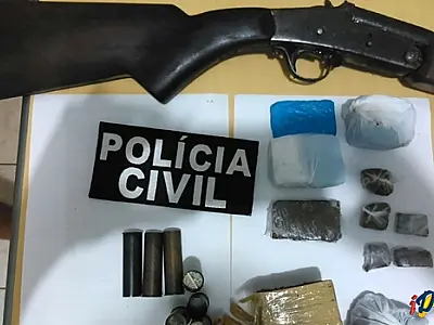 Polícias Civil e Militar fecham ponto de venda de drogas em Sonora