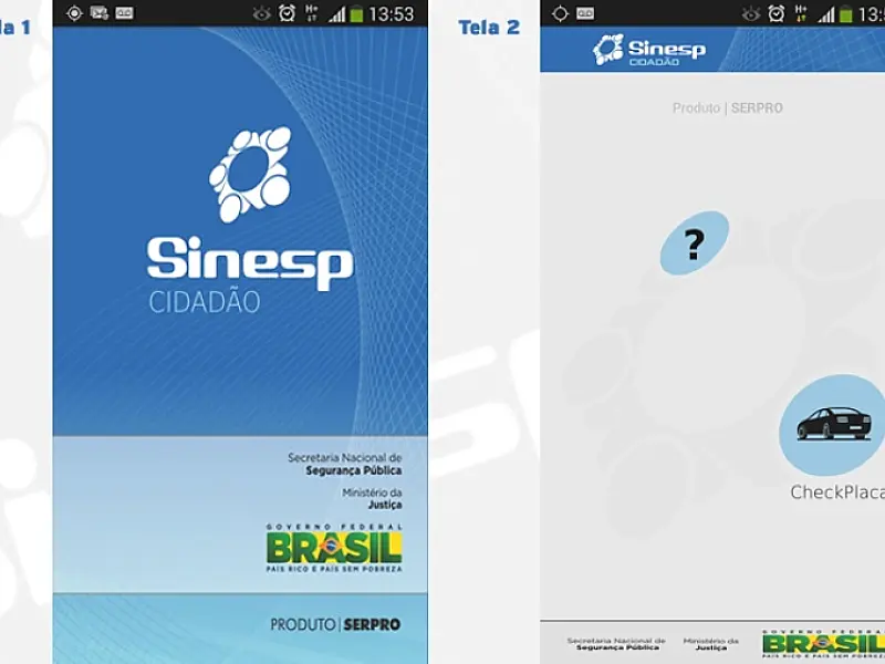 O Sinesp Cidadão é um dos aplicativos mais baixados no mundo
