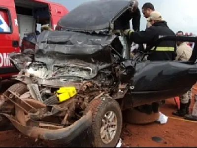 Idoso morre em acidente em estrada de Três Lagoas