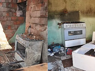 Menor provoca incêndio em Sidrolândia ao tentar roubar botijão