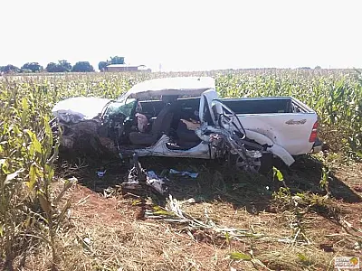 Motorista de caminhonete morre em colisão com carreta BR-163