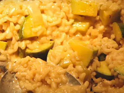 Risoto de abobrinha do Rodrigo Hilbert: anote a receita