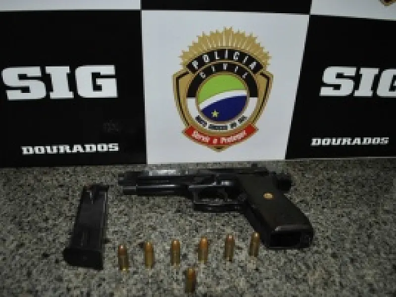 Adolescente é apreendido após atirar em direção ao cunhado