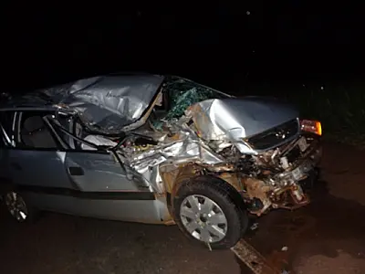 Acidente em Nova Alvorada do Sul deixa vítima fatal