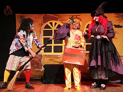 Orla Cultural recebe hoje “A Vassoura da Bruxa”