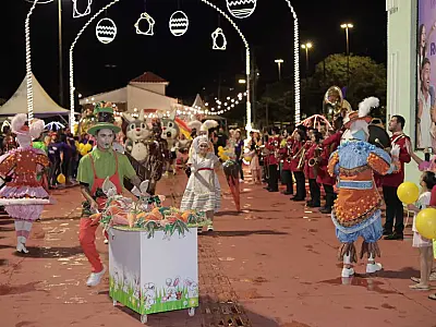 Segunda edição da Páscoa da Família chega ao fim encantando público na Vila Morena
