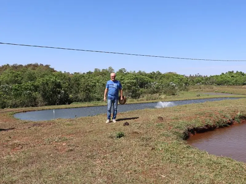 Agraer: Engenheiro civil deixa a cidade grande para se dedicar à piscicultura em Jaraguari