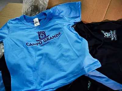 Prefeitura de Campo Grande recebe uniformes para alunos da Reme 2024