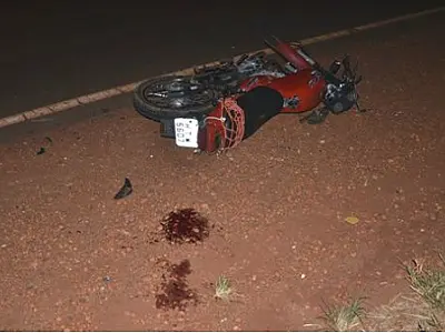Motociclista fica gravemente ferido na rodovia MS-141 após queda