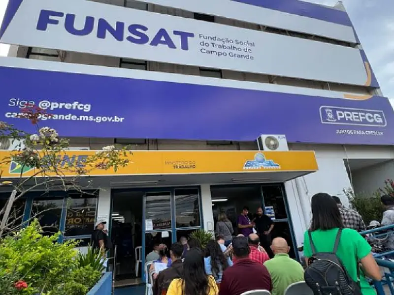 FUNSAT OFERECE 1.500 VAGAS DE EMPREGO EM MAIS DE 240 EMPRESAS NESTA TERÇA-FEIRA (06)