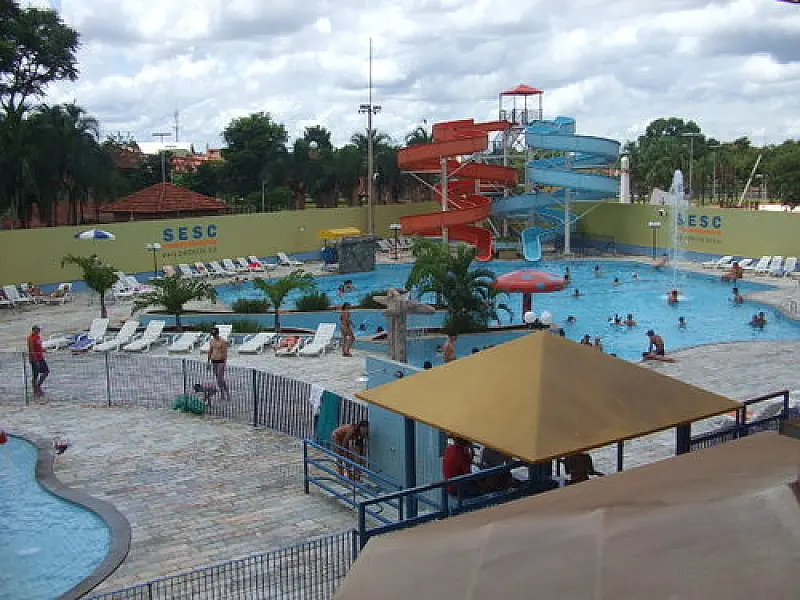 Parque Aquático do Sesc volta a abrir aos fins de semana