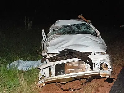Dois jovens morrem em acidente entre Ivinhema e Naviraí