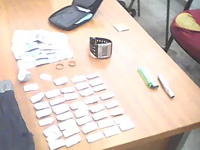 Homem é preso com 39 papelotes de pasta base