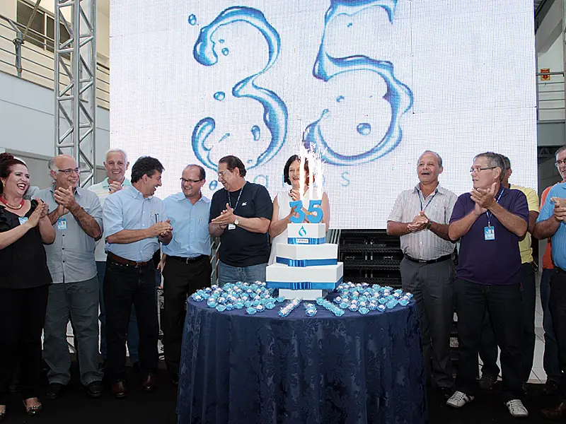 Sanesul de MS comemorou seus 35 anos de trabalho nessa sexta