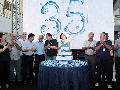 Sanesul de MS comemorou seus 35 anos de trabalho nessa sexta