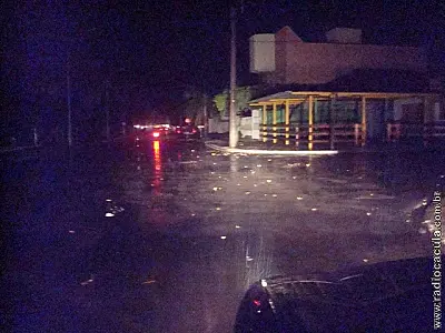 Chuva causa prejuízo em Três Lagoas no feriado