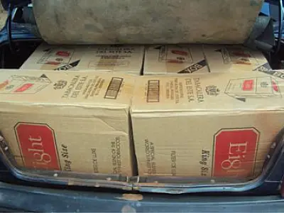 DOF apreende 750 pacotes de cigarros em Ponta Porã