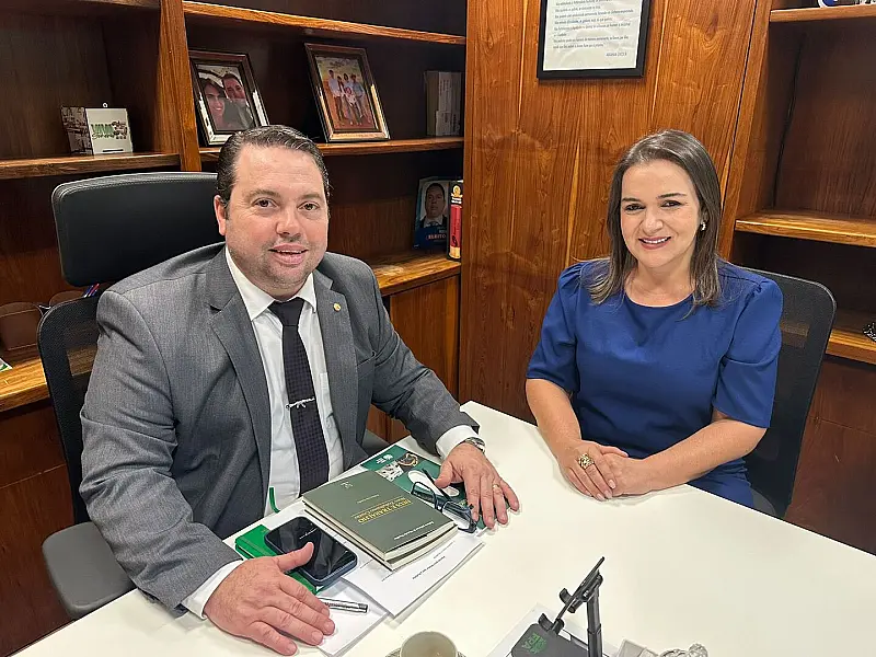 Prefeita Adriane Lopes busca recursos em Brasília
