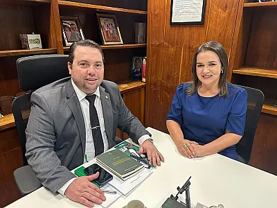 Prefeita Adriane Lopes busca recursos em Brasília