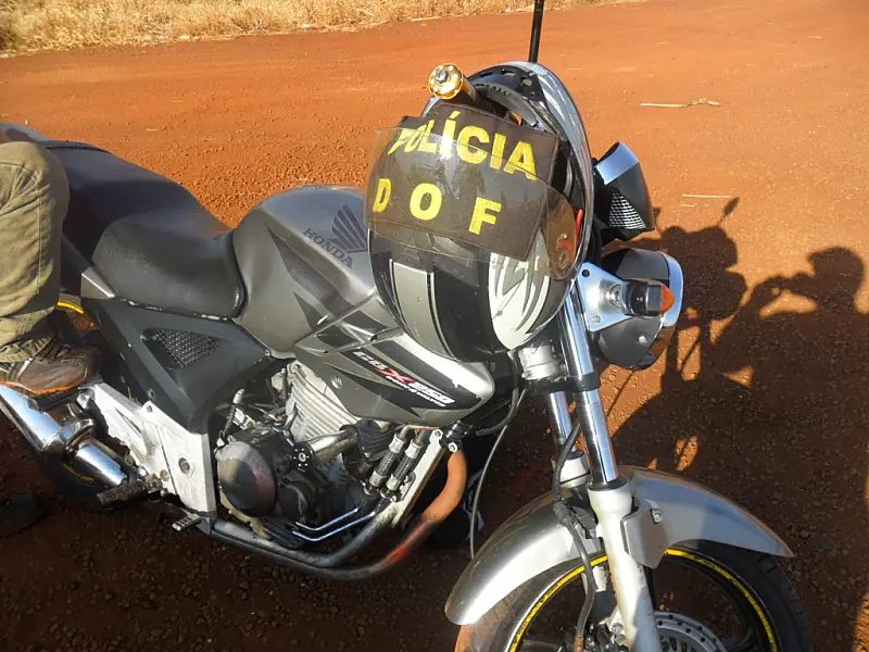 DOF apreende 24 quilos de maconha em motocicleta