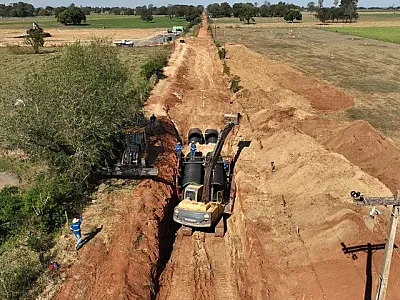 Em Batayporã, Governo de MS inicia obra na Lagoa do Sapo para solucionar problema que dura 50 anos