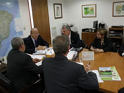 Tereza Cristina e deputados da FPA defendem pauta de interesse do agronegócio em reunião com ministro Padilha