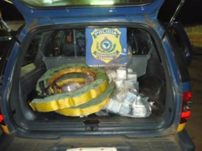 PRF apreende 87 quilos de crack na rodovia em MS