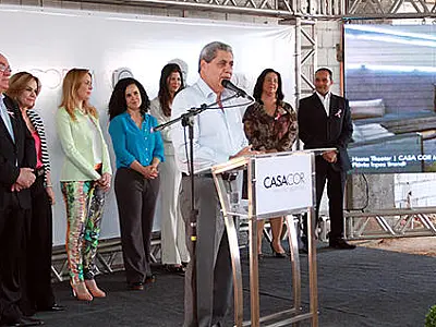 André destaca iniciativa do Projeto Casa Cor MS no HC
