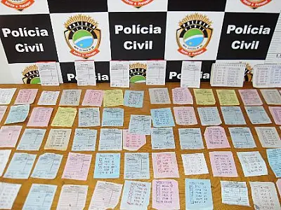 Polícia fecha “jogo do bicho” em Fátima do Sul