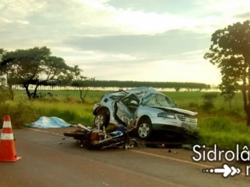Homem que causou acidente em Sidrolândia é identificado
