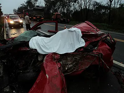 Em menos de uma semana mais um acidente com vítima fatal na BR-267