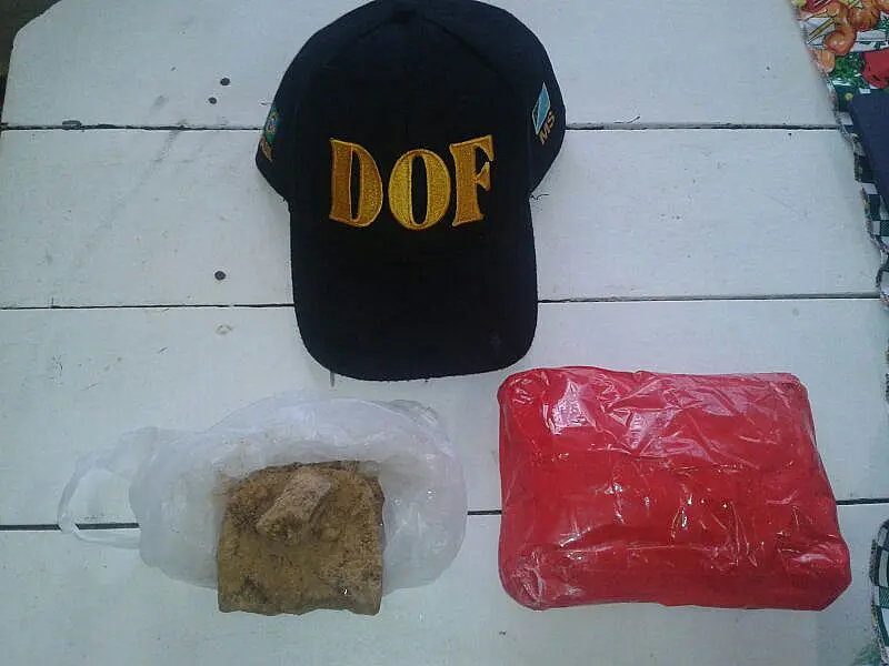 DOF encontra cocaína em ônibus na BR-463