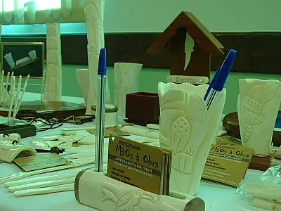 Artesanato de MS ganha espaço no Congresso da Carne