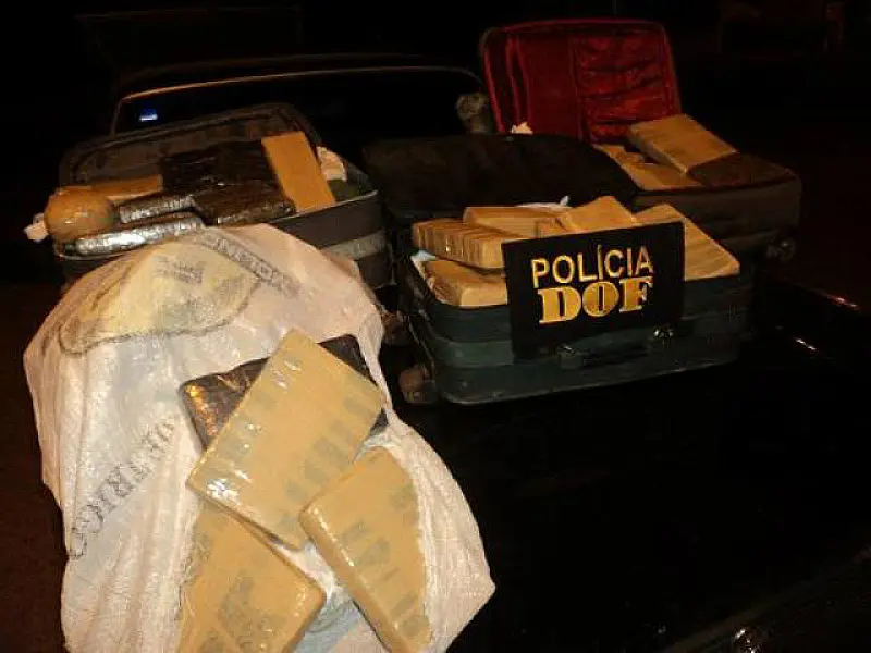 Mineiros são presos na região de Ponta Porã com maconha e haxixe