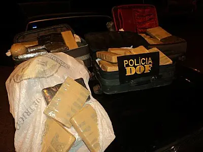 Mineiros são presos na região de Ponta Porã com maconha e haxixe
