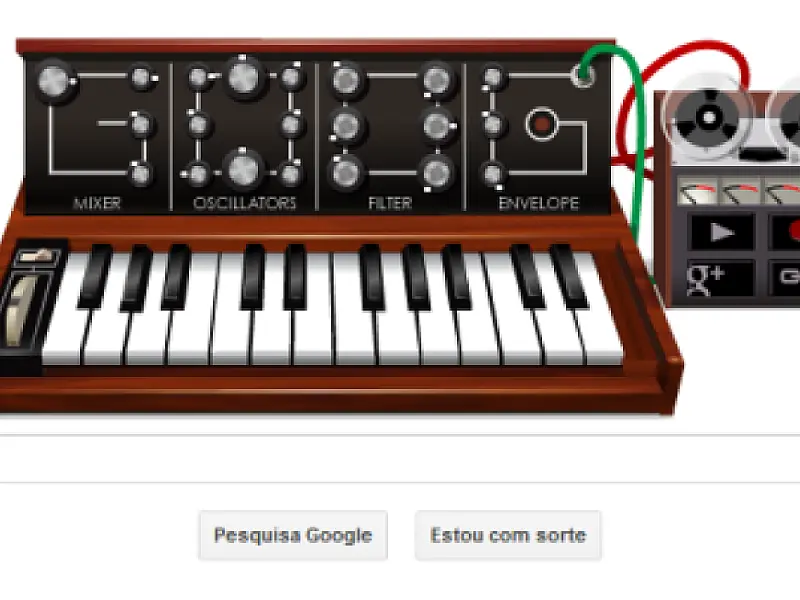 Google faz homenagem a Robert Moog