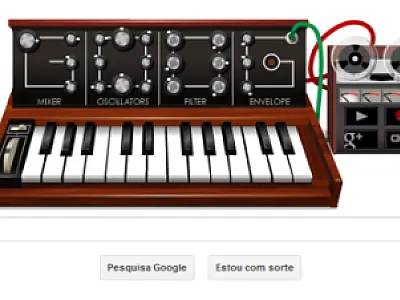 Google faz homenagem a Robert Moog
