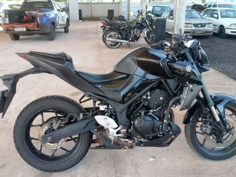 Leilão do Detran-MS tem moto esportiva com lance cinco vezes abaixo do valor de mercado