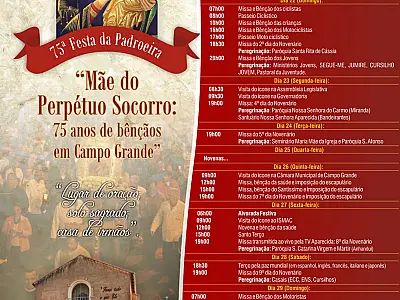 Benção dos carros e procissão encerram “75ª Festa da Padroeira”