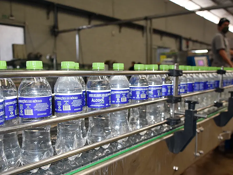 Justiça autoriza cervejaria Bamboa a produzir álcool 70°GL para ser comercializado